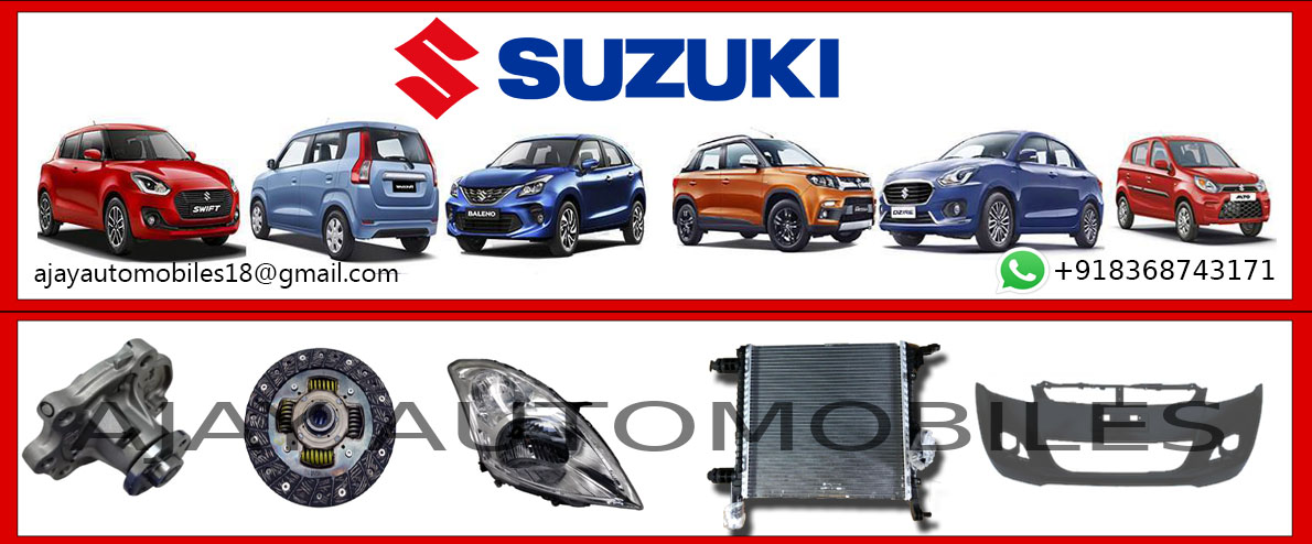 Exporter of suzuki spares in India ,Exportador de repuestos suzuki en India